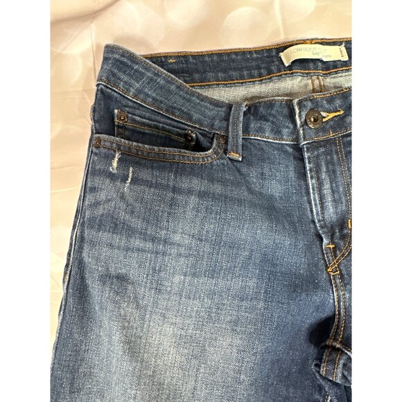 Levi’s 545 Women’s 8M Jeans Low Rise Bootcut Light Distress 32x30 - Picture 3 of 8